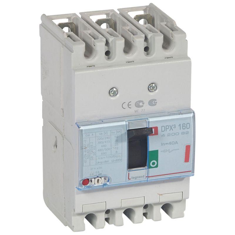 Выключатель автоматический 40А 36кА DPX3-160 420082 Legrand/Daccord