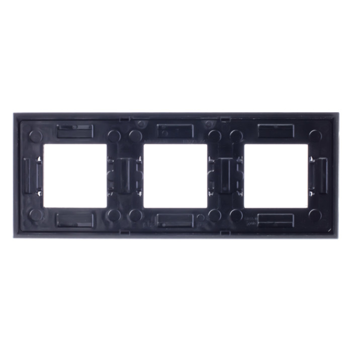Рамка 3 поста ABB ZENIT, графит, 2CLA227300N3801