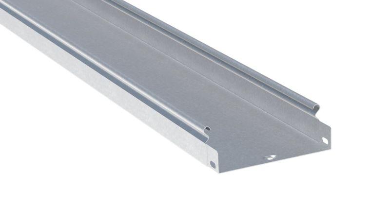 Лоток листовой неперфорир. 50х50 L3000 сталь 0.7мм EKF L505000