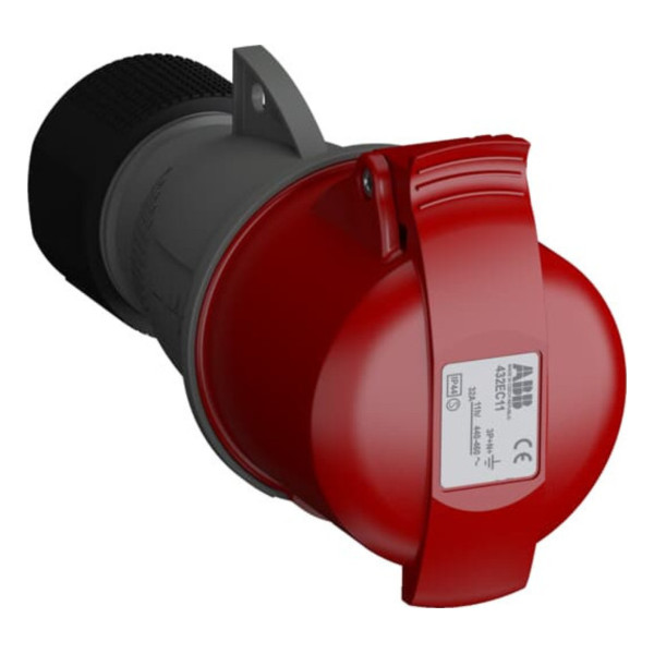 2CMA102054R1000 Розетка кабельная Easy&Safe 432EC11,32А,3P+N+E,IP44,11ч