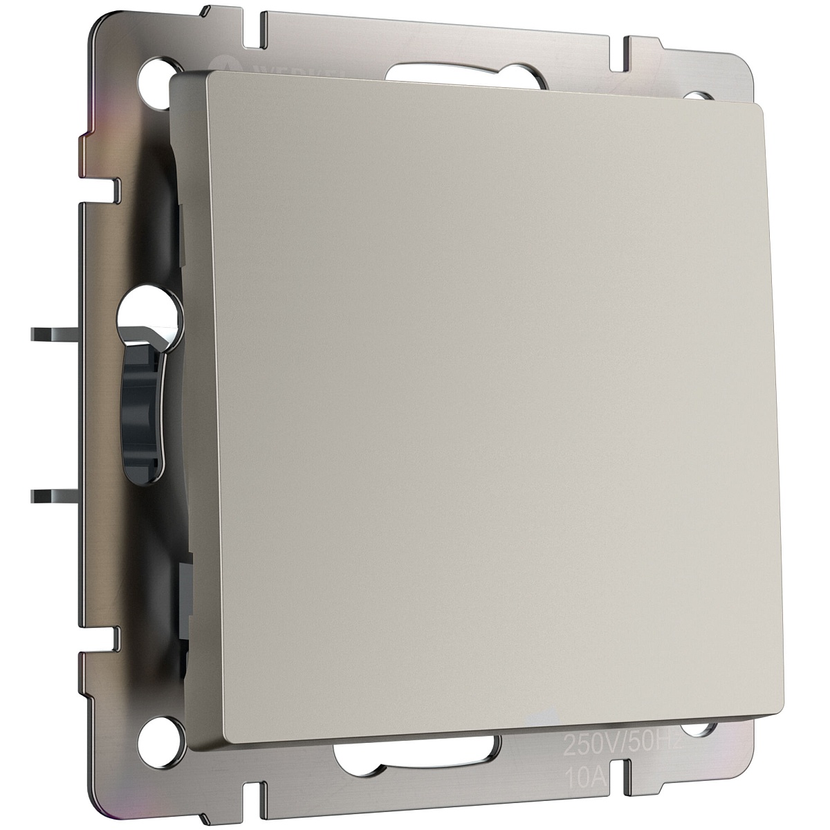 W1210004/ Выключатель одноклавишный (дымчатый) W1210004