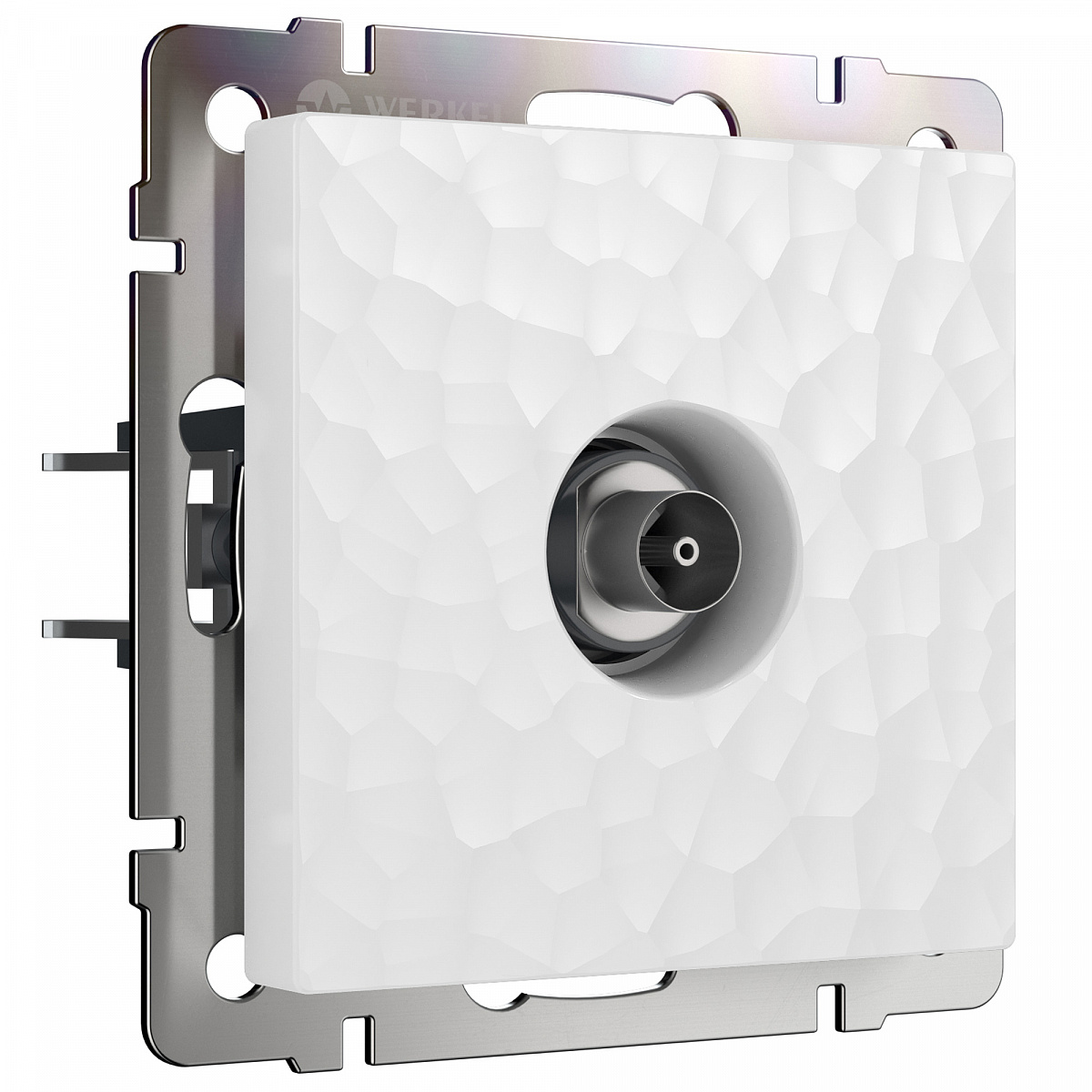 ТВ-розетка оконечная (Hammer белый) W1283001