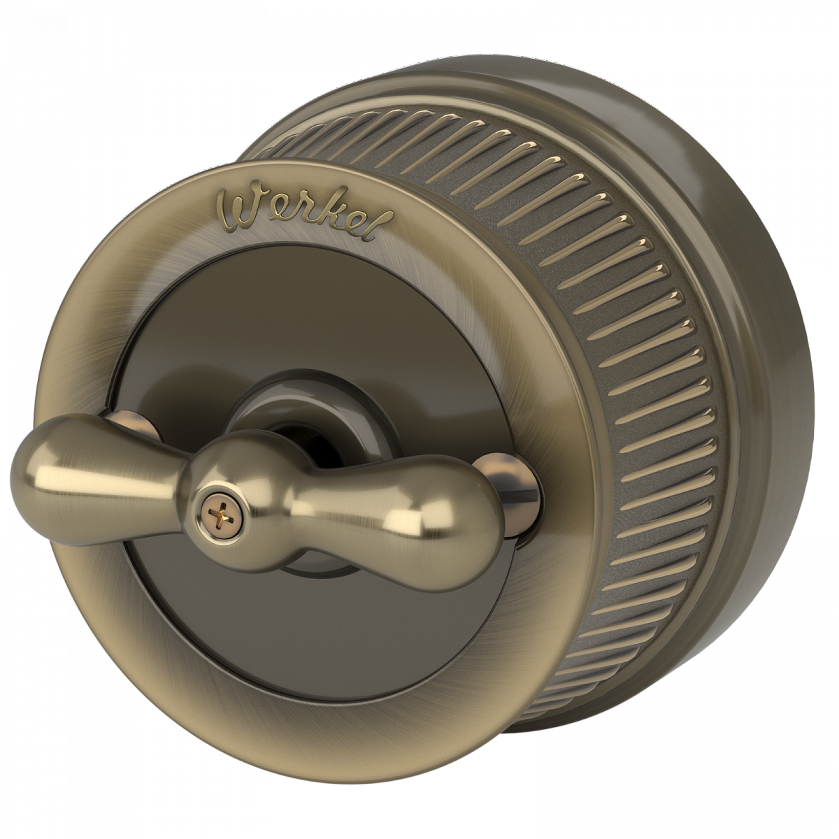 Выключатель на 4 положения двухклавишный бронзовый ретро W5720012